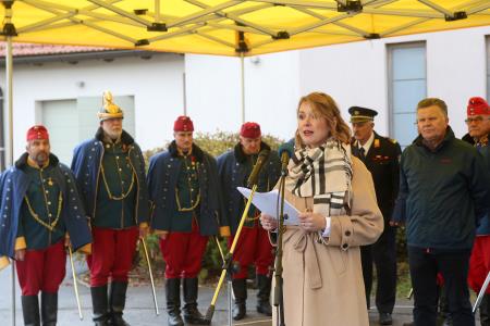 TEMELJNI KAMEN DOMA ZAŠČITE IN REŠEVANJA Z MEDGENERACIJSKIM CENTROM RAKEK 12 FOTO LJUBO VUKELIČ
